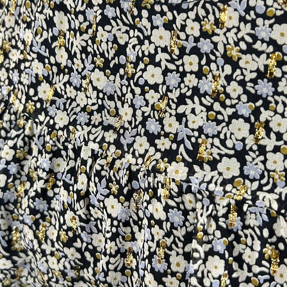 J Crew Silk Blend Floral Blouse Womens 6 - Picture 4 of 9